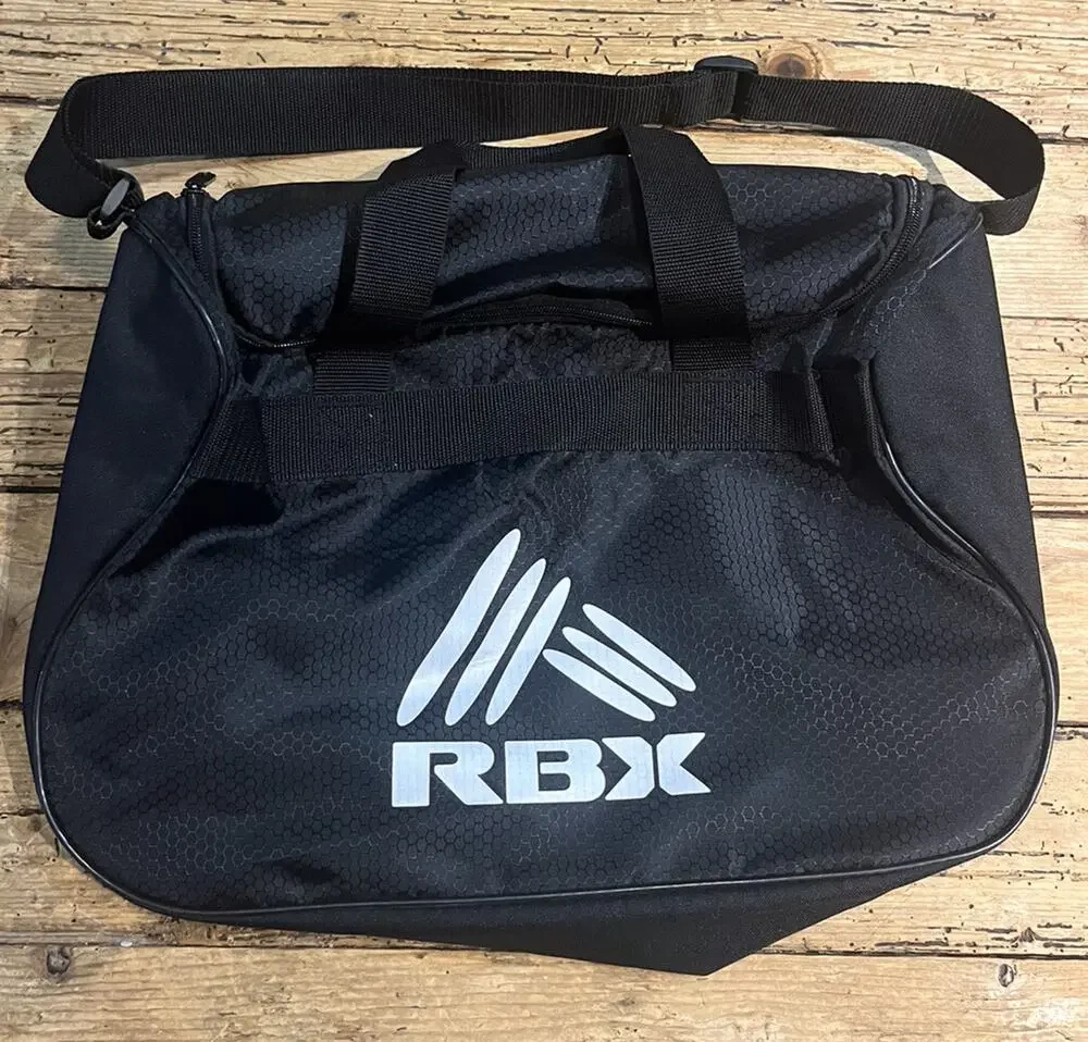 RBX Black Duffle Bag Small Fits Gym Locker NWOT